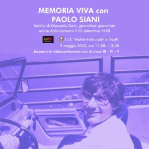 Memoria Viva con Paolo Siani