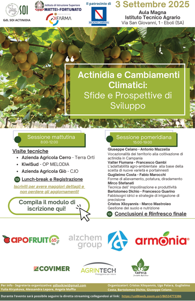 Actinidia e Cambiamenti Climatici: Sfide e Prospettive di Sviluppo